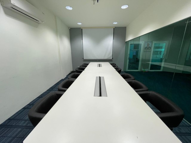 Ideal for Small Meetings or Discussions.

- Max Capacity: 12 pax.
- Equipped with: Projector & Projector Screen.

** Subject to COVID-19 situation.