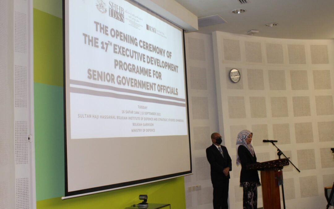 THE OPENING CEREMONY OF THE 17TH EXECUTIVE DEVELOPMENT PROGRAMME (EDP) BY THE MINISTRY OF DEFENCE