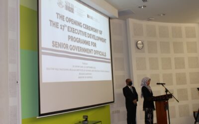 THE OPENING CEREMONY OF THE 17TH EXECUTIVE DEVELOPMENT PROGRAMME (EDP) BY THE MINISTRY OF DEFENCE
