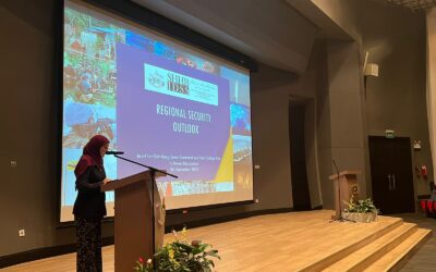 PRESENTATION ON ‘REGIONAL SECURITY OUTLOOK’ FOR STUDY VISIT BY GOH KENG SWEE COMMAND AND STAFF COLLEGE, SINGAPORE
