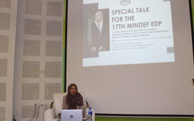 PERMANENT SECRETARY (POLICY, FINANCE AND ADMINISTRATION) DELIVERS SPECIAL TALK FOR THE 17TH MINDEF EXECUTIVE DEVELOPMENT PROGRAMME (EDP)