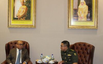 SHHBIDSS ACTING DIRECTOR RECEIVES INTRODUCTORY VISIT BY DEFENCE ADVISER DESIGNATED TO AUSTRALIA