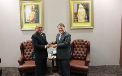 THE AUSTRALIAN HIGH COMMISSIONER TO BRUNEI DARUSSALAM VISIT SHHBIDSS