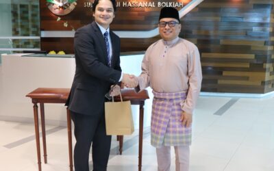 THE DEPUTY HIGH COMMISSIONER AND COUNSELLOR OF THE REPUBLIC OF SINGAPORE TO BRUNEI DARUSSALAM VISIT SHHBIDSS