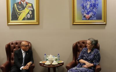 THE AMBASSADOR EXTRAORDINARY AND PLENIPOTENTIARY OF THE UNITED STATES OF AMERICA TO BRUNEI DARUSSALAM VISIT SHHBIDSS