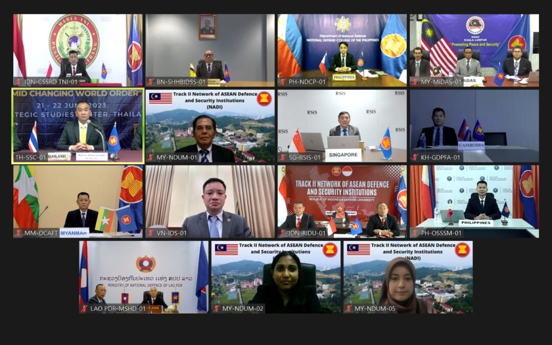 TRACK II NETWORK OF ASEAN DEFENCE AND SECURITY INSTITUTIONS (NADI) WORKSHOP ON ‘ASEAN STRATEGIC EQUILIBRIUM WITH MAJOR POWERS AMID CHANGING WORLD ORDER’